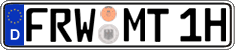 German license plate, Plates for oldtimers (type 