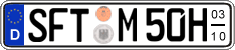 German license plate, Seasonal plates (Oldtimers)