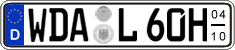 German license plate, Seasonal plates (Oldtimers)