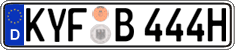 German license plate, Plates for oldtimers (type 