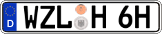 German license plate, Plates for oldtimers (type 