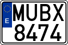 License plates of Spain, 1971 year series
