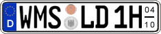 German license plate, Seasonal plates (Oldtimers)