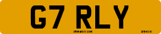 License plate of the United Kingdom, 1983 year system