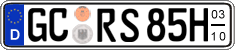German license plate, Seasonal plates (Oldtimers)