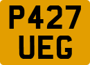 License plate of the United Kingdom, 1983 year system