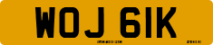 License plate of the United Kingdom, 1963 year system