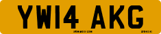 License plate of the United Kingdom, 2001 year system