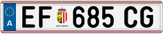 License plate of Austria, Regular plates