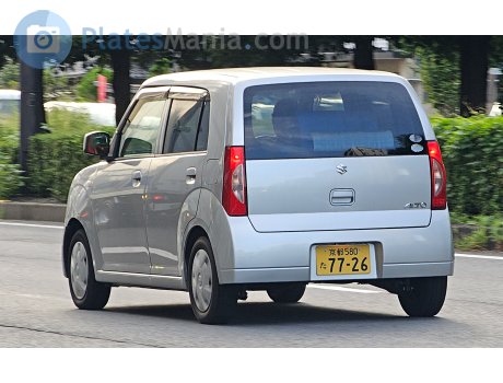 京都 580 た 7726, Suzuki Alto