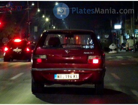 NI 196-KL, Zastava Florida