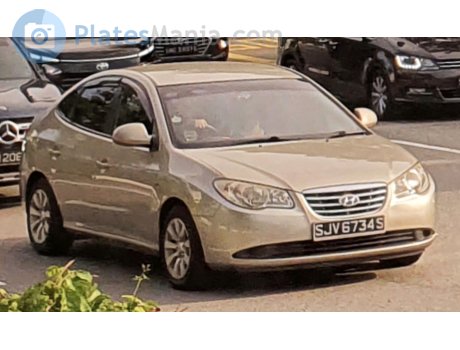 SJV 6734 S, Hyundai Avante