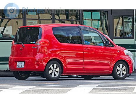 京都 501 め 8809, Toyota Porte