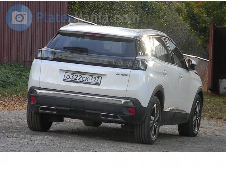 о322ск797, Peugeot 4008