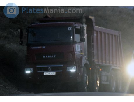 н778сс82, KamAZ 6580