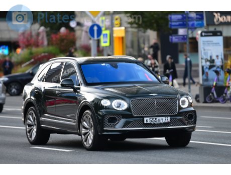 к555ет77, Bentley Bentayga