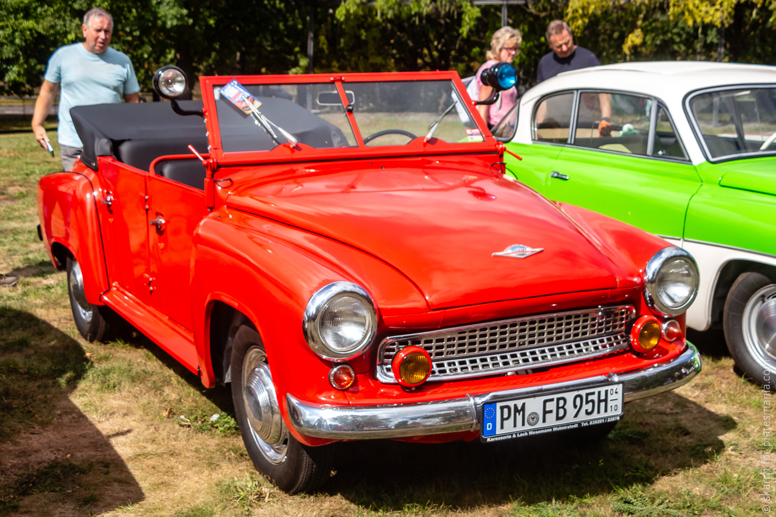 PM FB 95H (04/10), Wartburg 311/312/313 311/4 Polizeieinsatzwagen Kübelwagen, 1957–1961