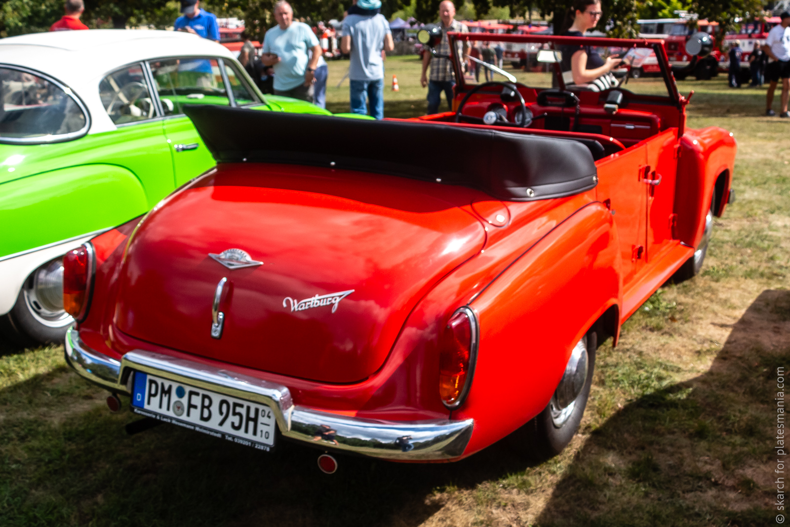 PM FB 95H (04/10), Wartburg 311/312/313 311/4 Polizeieinsatzwagen Kübelwagen, 1957–1961