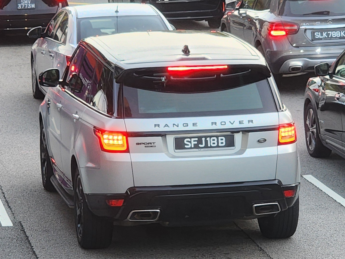 SFJ 18 B, Land Rover Range Rover Sport 2nd gen (L494), facelift, 2017–2022