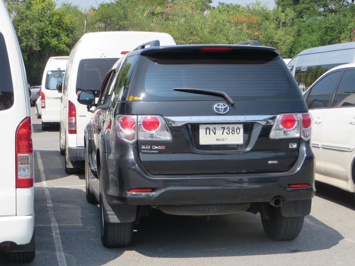 กง 7380, Toyota Fortuner 1st gen (AN50/60), facelift, 2011–2015
