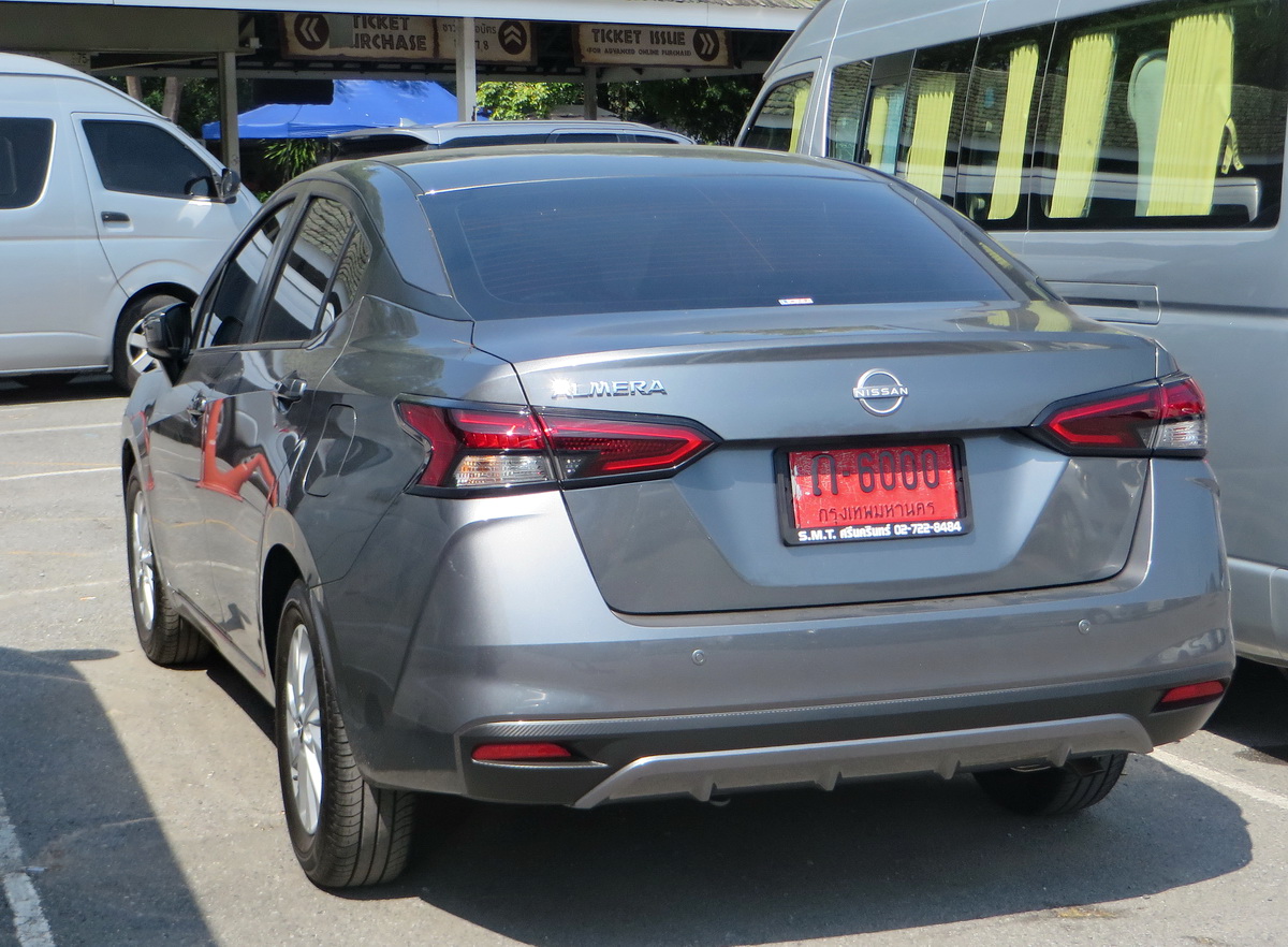 ถ-6000, Nissan Almera 4th gen Sedan (N18), 2019–