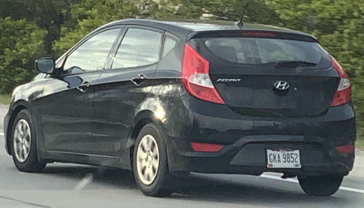 GKA 9852, Hyundai Accent 4th gen Hatch (RB), 2010–2014