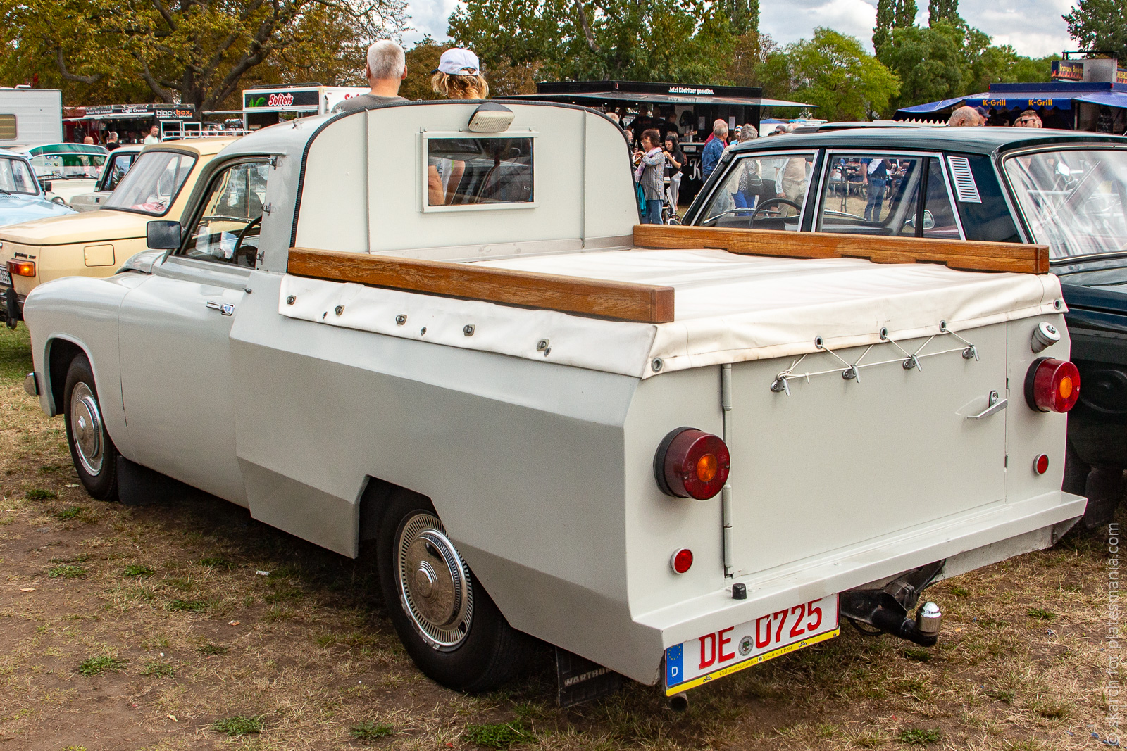 DE 0725, Wartburg 311/312/313 311(312)/7 Schnelltransportwagen Pickup, 1961–1967
