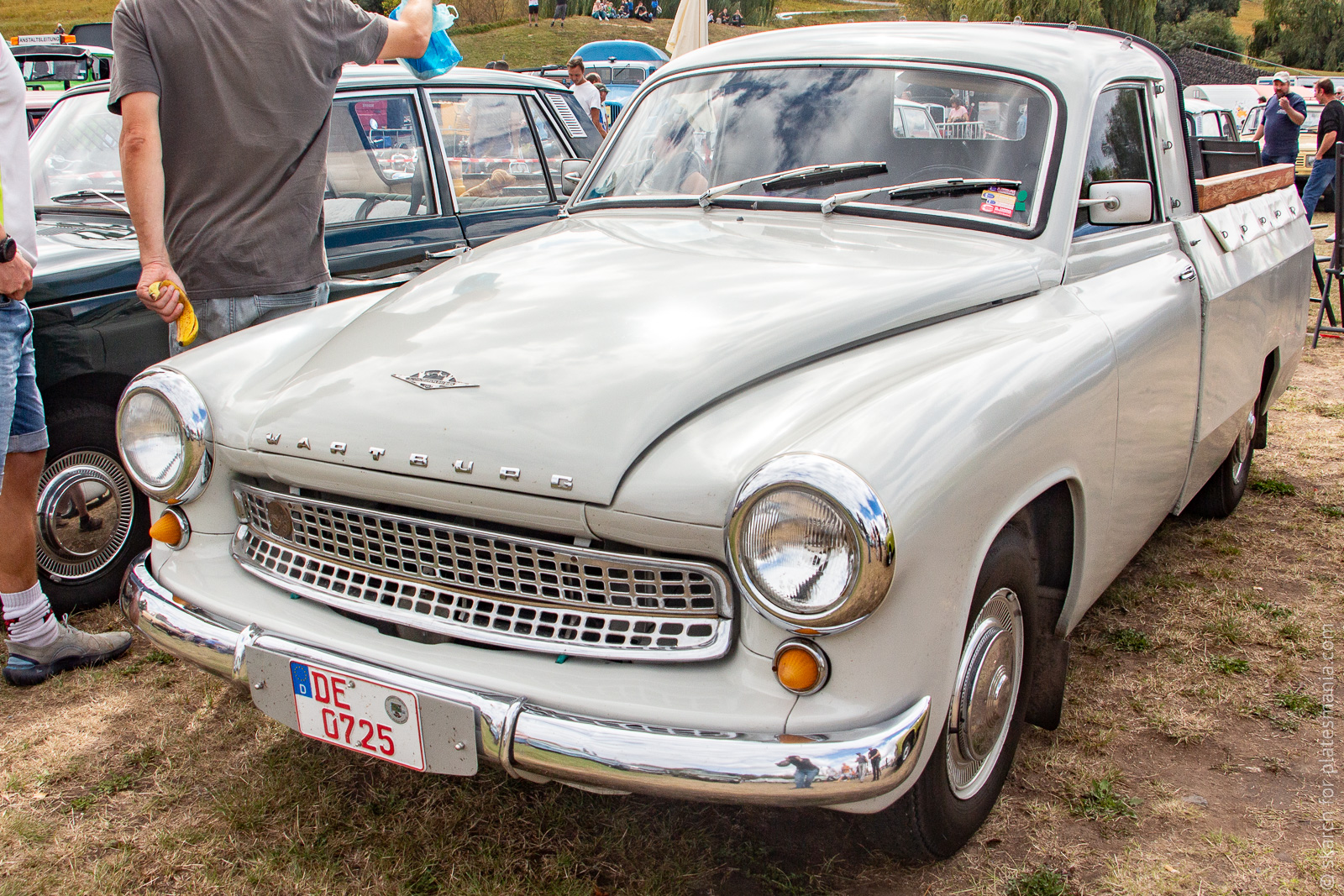 DE 0725, Wartburg 311/312/313 311(312)/7 Schnelltransportwagen Pickup, 1961–1967