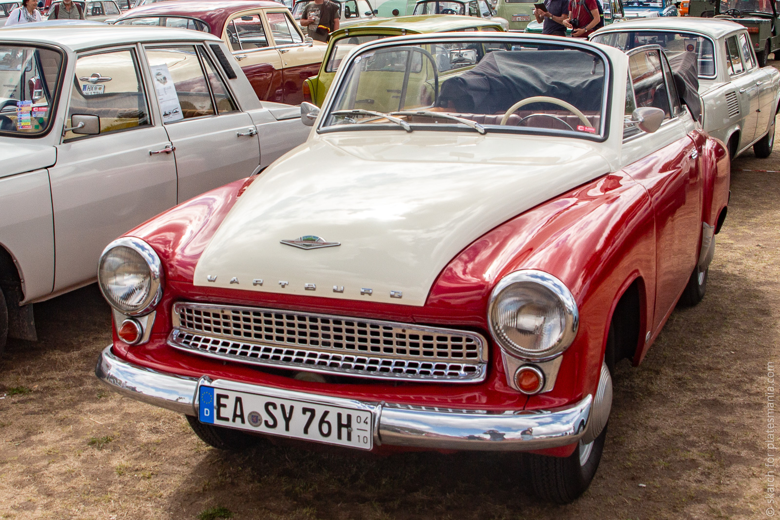 EA SY 76H (04/10), Wartburg 311/312/313 311/2 Kabriolett, 1956–1960