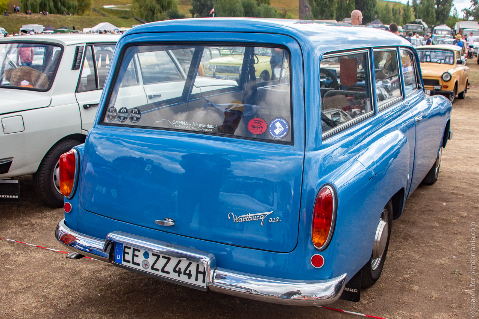 EE ZZ 44 H, Wartburg 311/312/313 311(312)/9 Kombi, 1955–1967