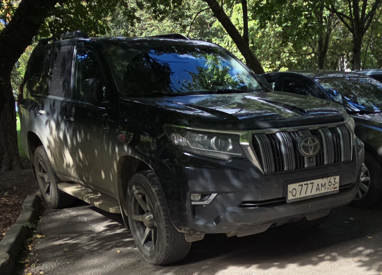 о 777 ам 63, Toyota Land Cruiser Prado 4th gen 5-door SUV (J150), 2nd facelift, 2017–2023