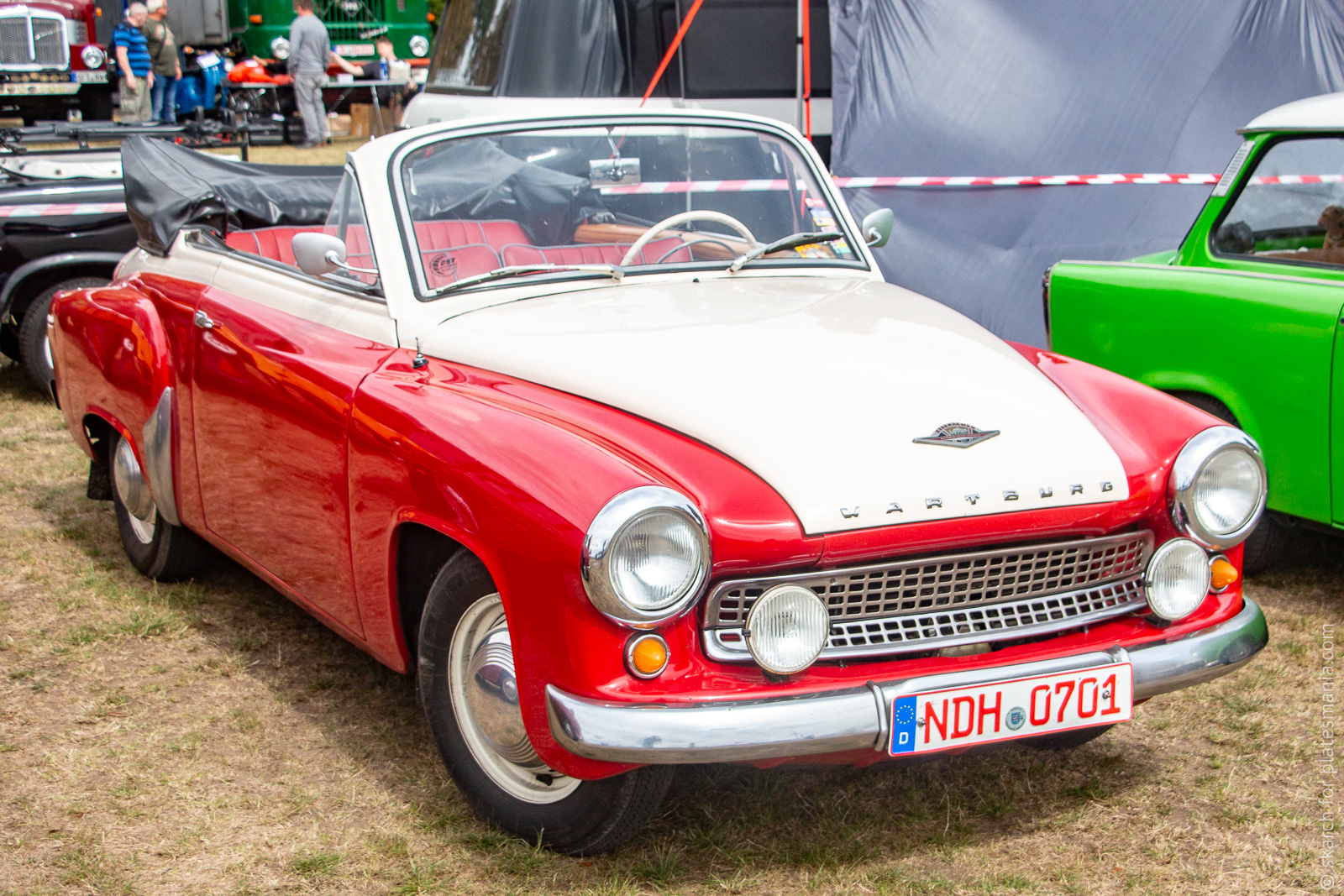 NDH 0701, Wartburg 311/312/313 311/2 Kabriolett, 1956–1960