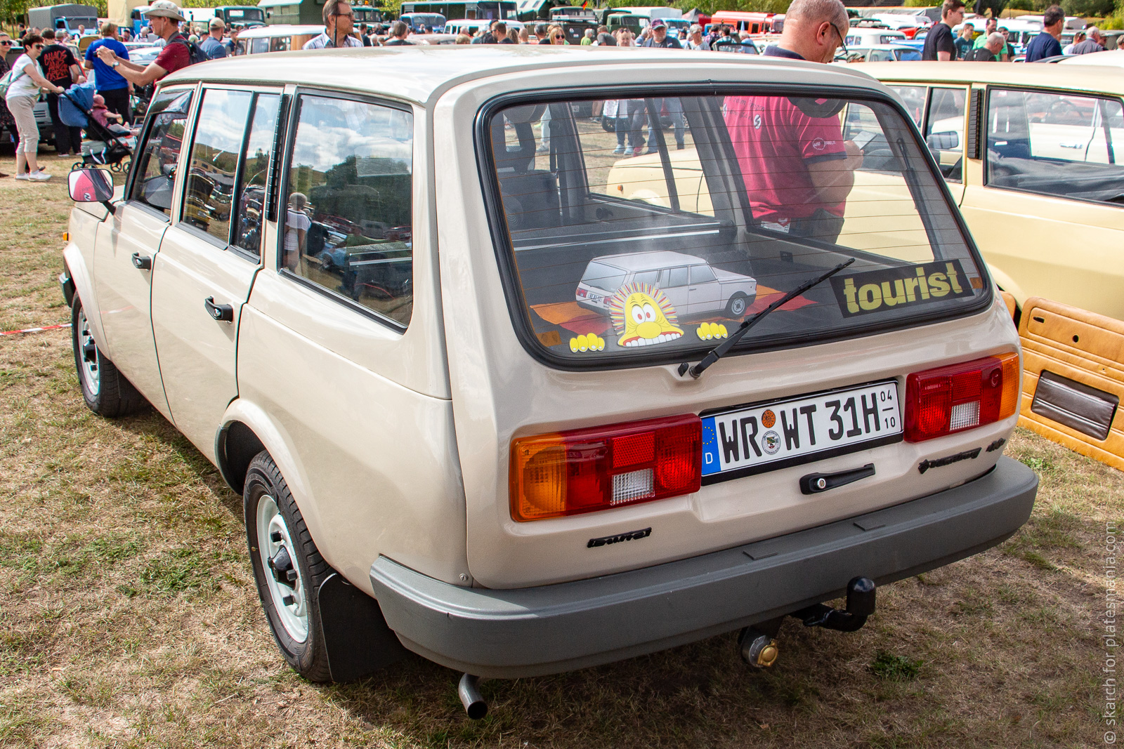 WR WT 31H (04/10), Wartburg 1.3 Tourist Kombi, 1989–1991