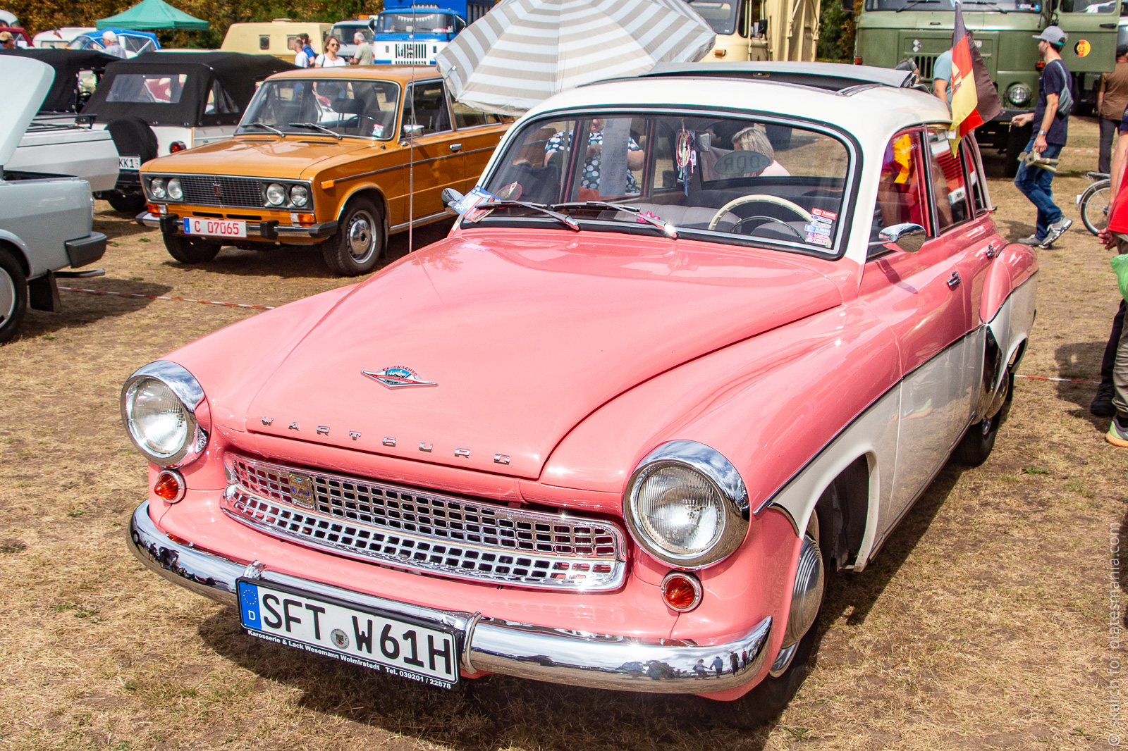SFT W 61 H, Wartburg 311/312/313 311(312)/8 Faltdachlimousine, 1956–1967