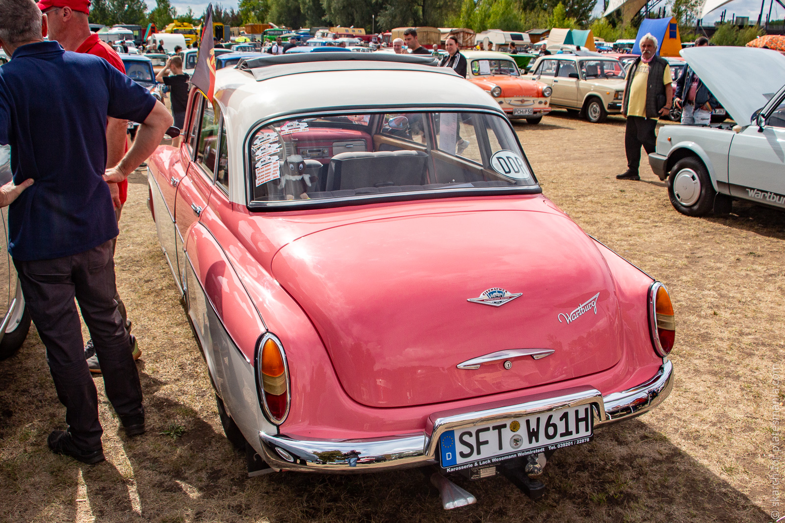 SFT W 61 H, Wartburg 311/312/313 311(312)/8 Faltdachlimousine, 1956–1967