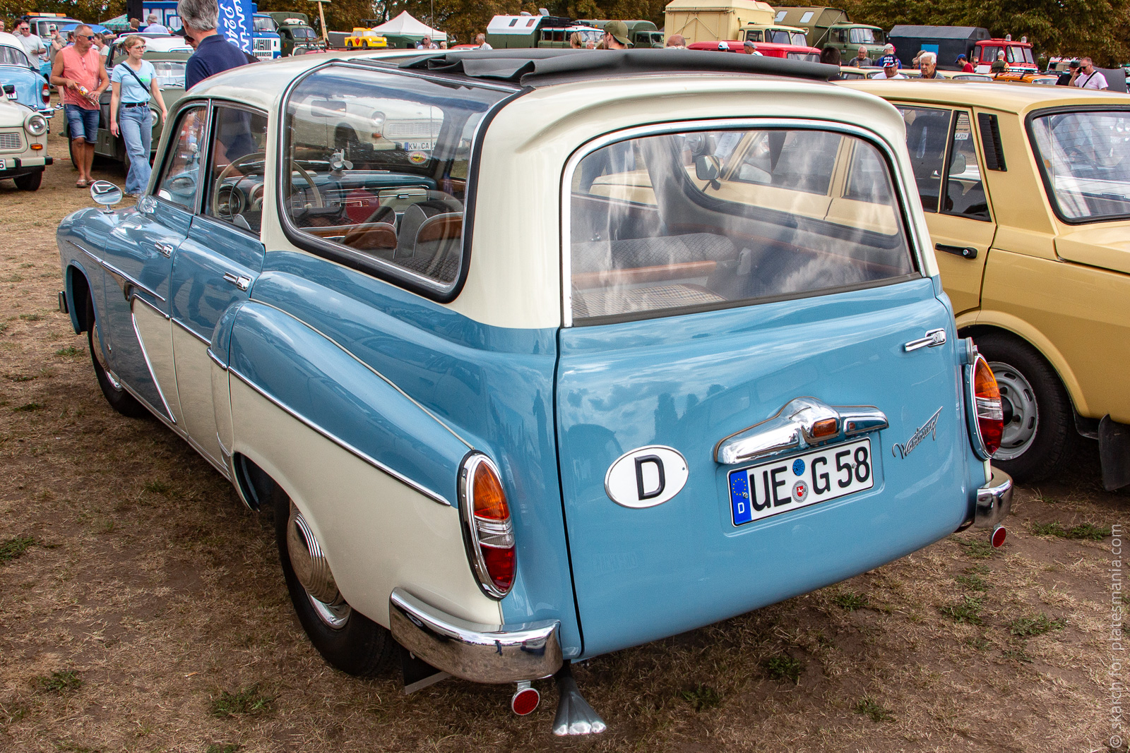 UE G 58, Wartburg 311/312/313 311(312)/5 Campinglimousine, 1956–1967