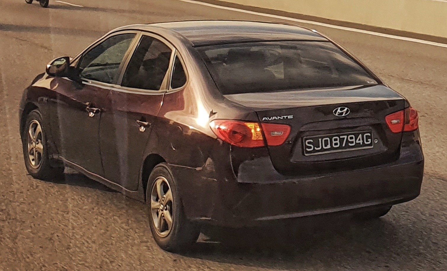 SJQ 8794 G, Hyundai Avante 3rd gen (HD), 2006–2010