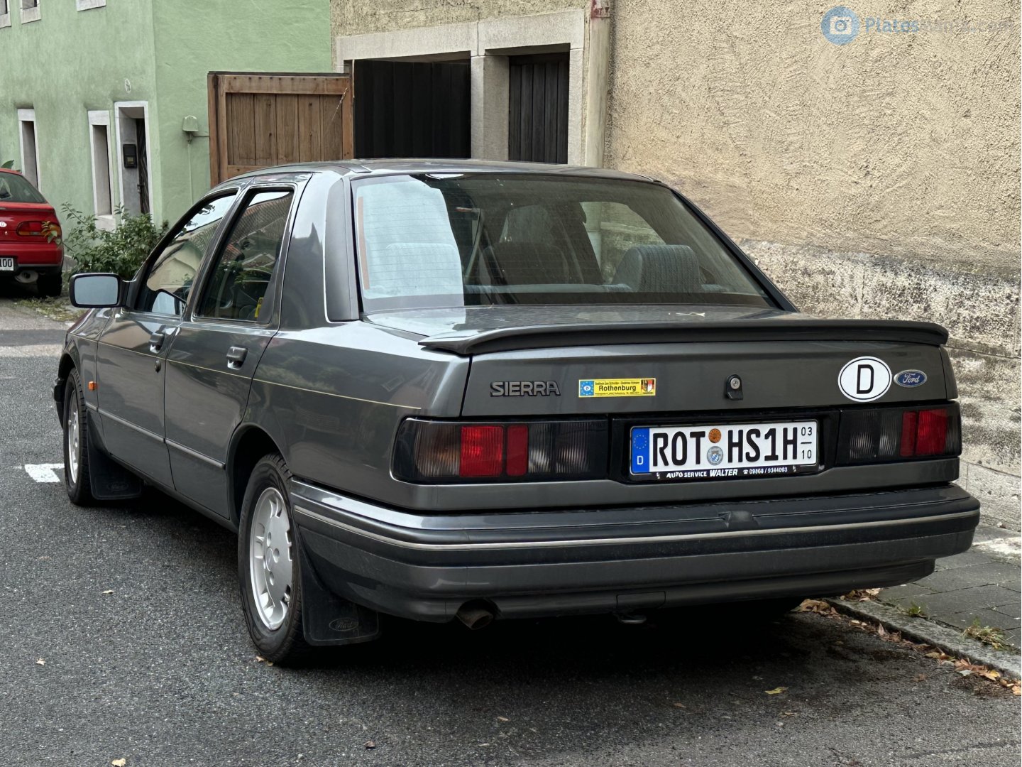 ROT HS 1H (03/10), Ford Sierra 1st gen (Sapphire) Sedan (BFG/GB4), facelift, 1987–1993