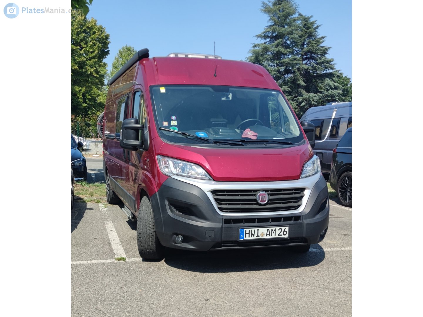 HWI AM 26, FIAT Ducato 3rd gen (290/295/E-Ducato(290)), 1st facelift, 2014–