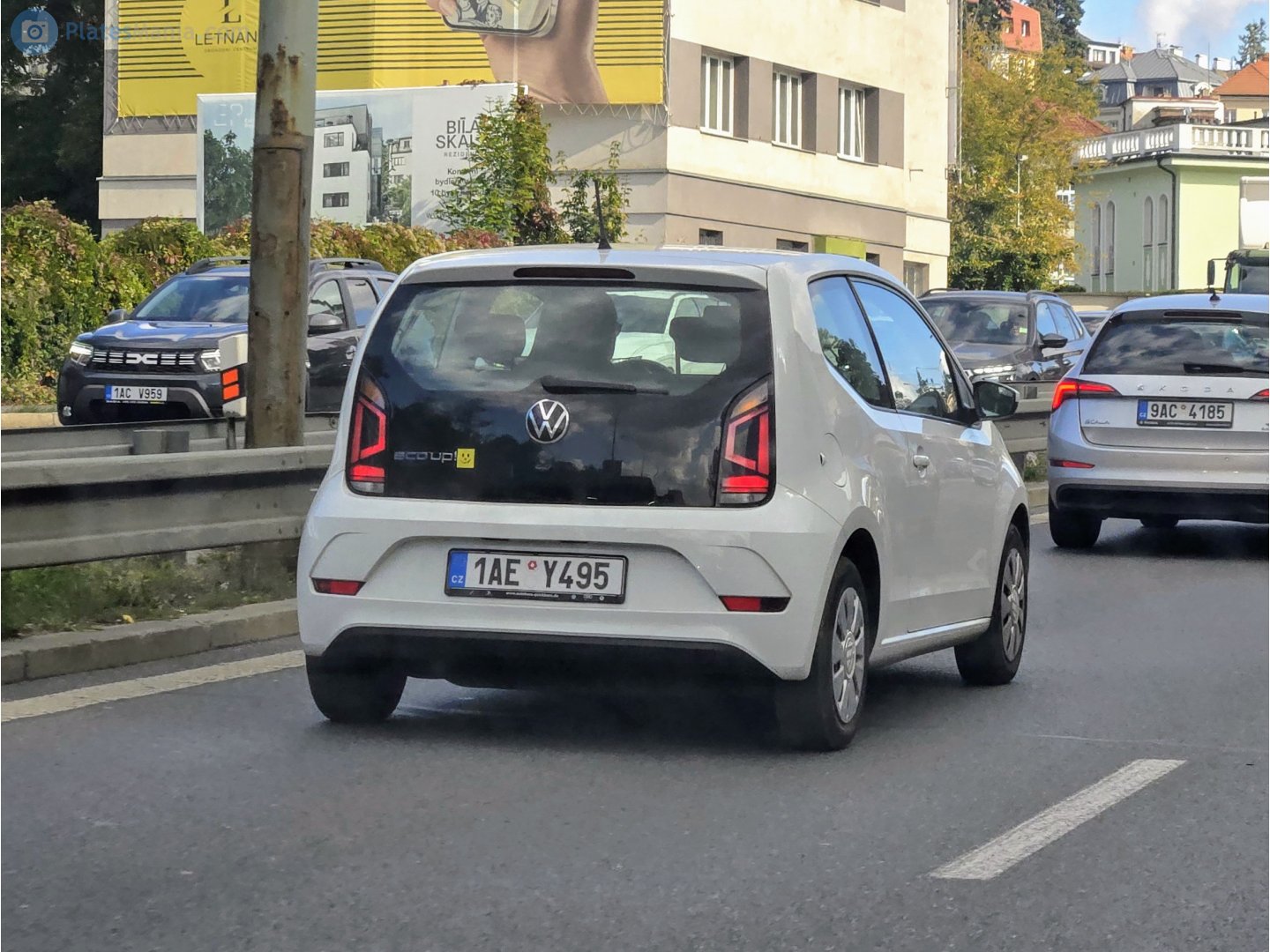 1AE Y495, Volkswagen up! 1st gen 3-door Hatch (AA), facelift, 2016–
