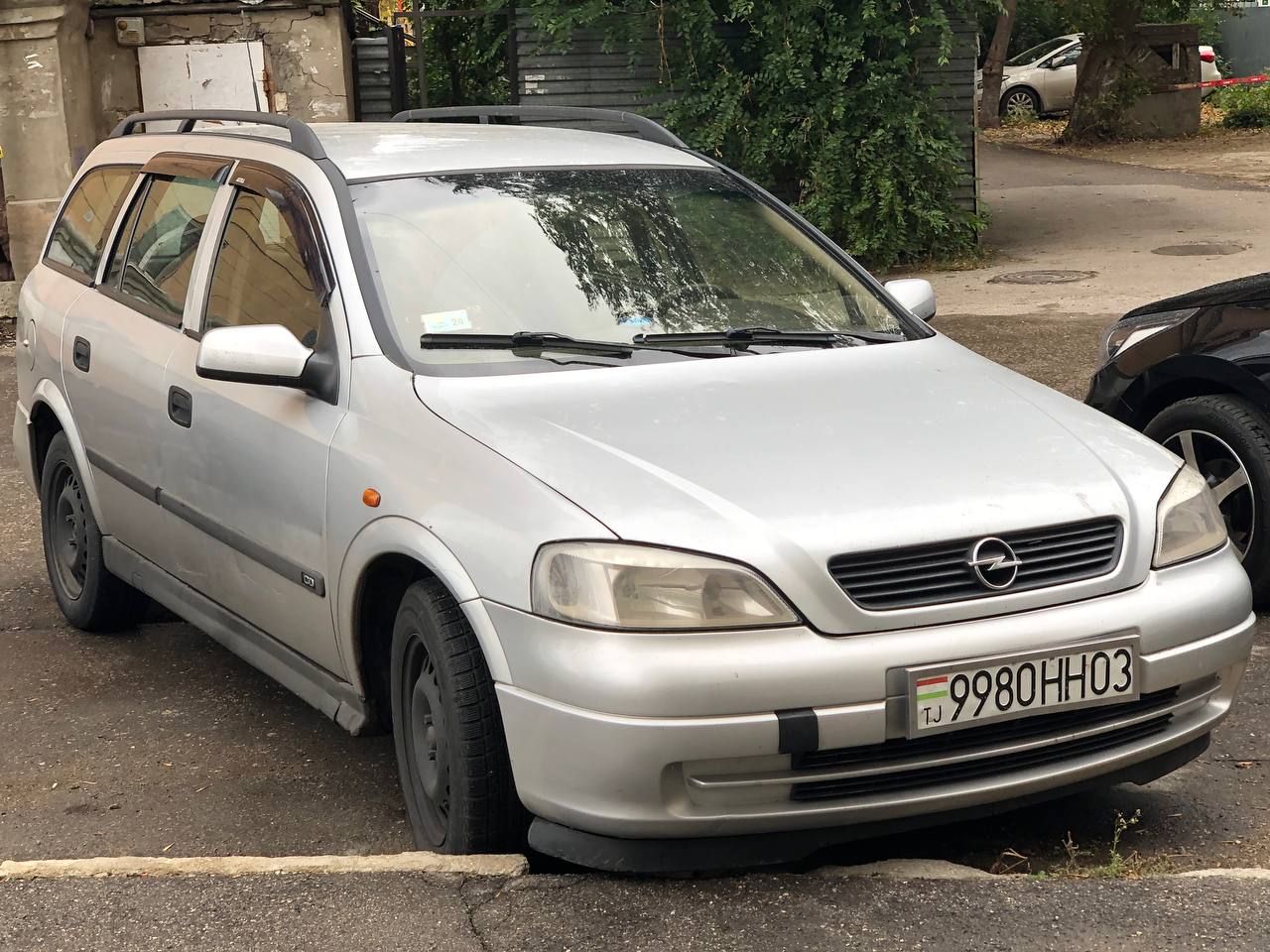 9980HH03, Opel Astra 2nd gen Caravan Wagon (G; T98), 1998–2009