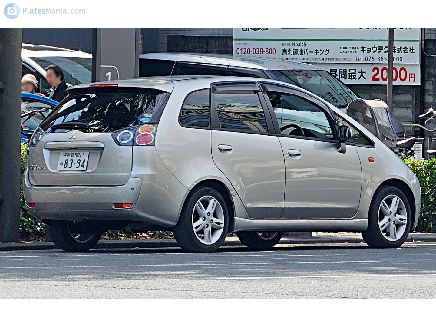 京都 501 ら 8394, Mitsubishi Colt 8th gen Plus Wagon (Z30), 2002–2013