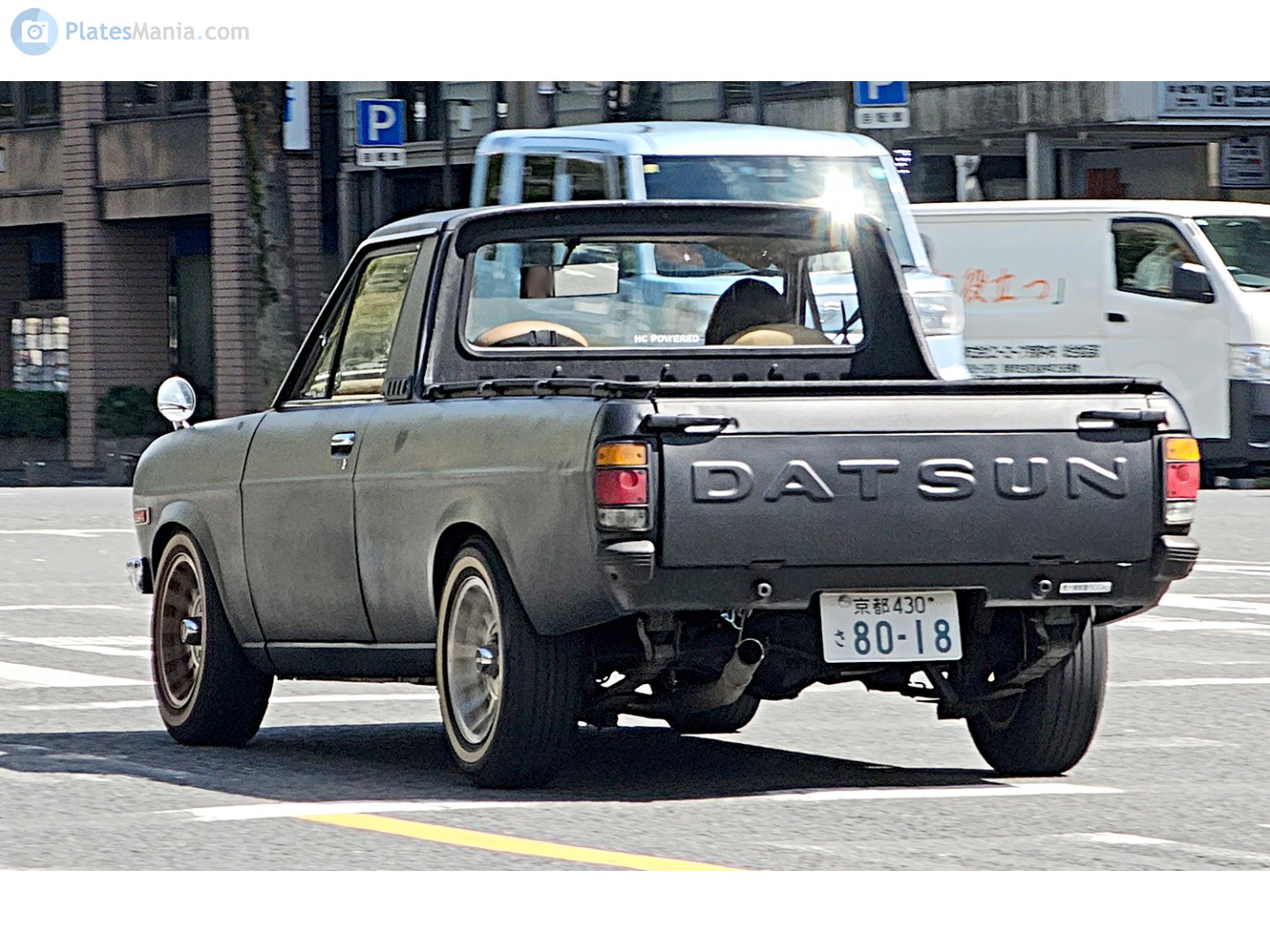 京都 430 さ 8018, Datsun Sunny 2nd gen Truck (B120/B121), 1970–1989