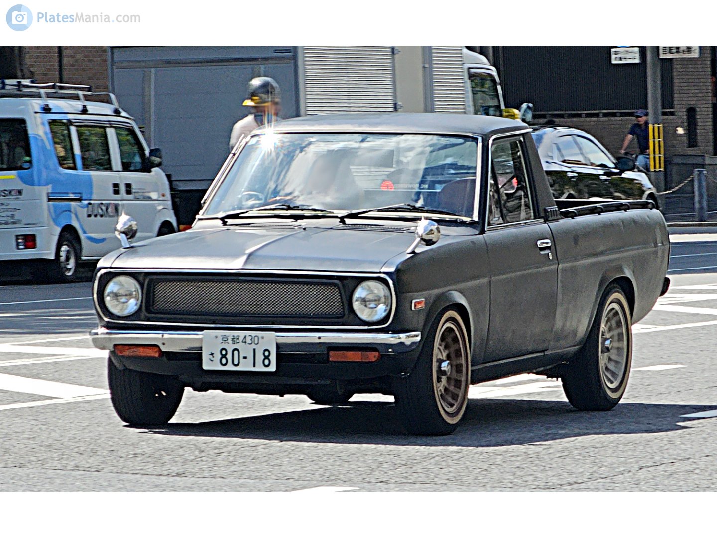 京都 430 さ 8018, Datsun Sunny 2nd gen Truck (B120/B121), 1970–1989