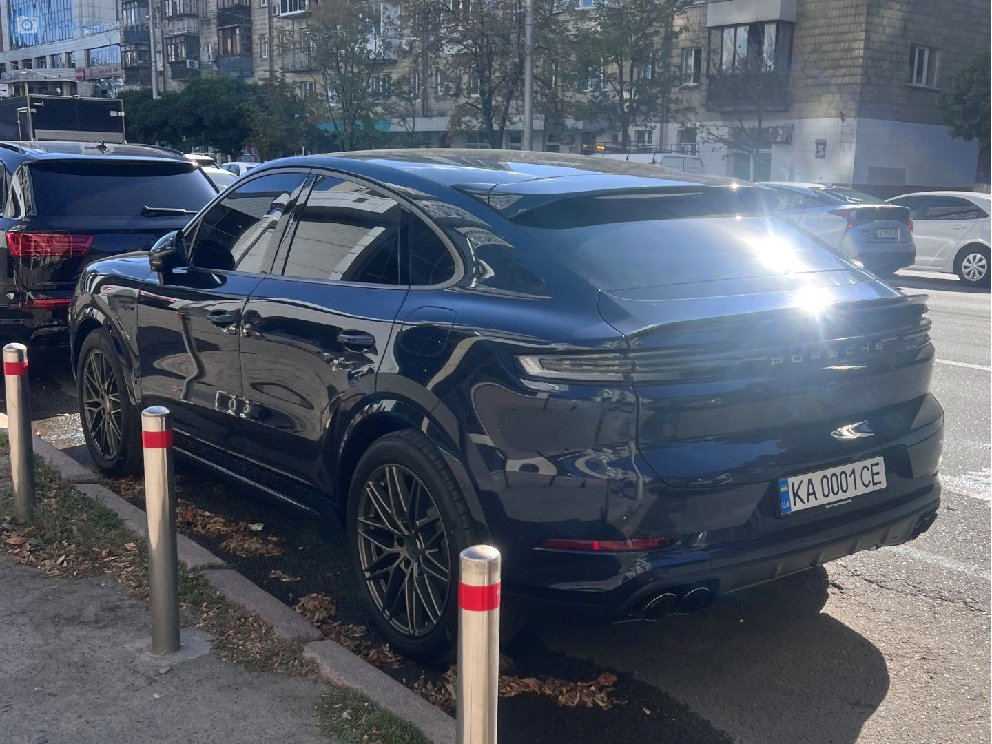 KA 0001 CE, Porsche Cayenne 3rd gen Coupé (PO536; 9Y3), facelift, 2023–