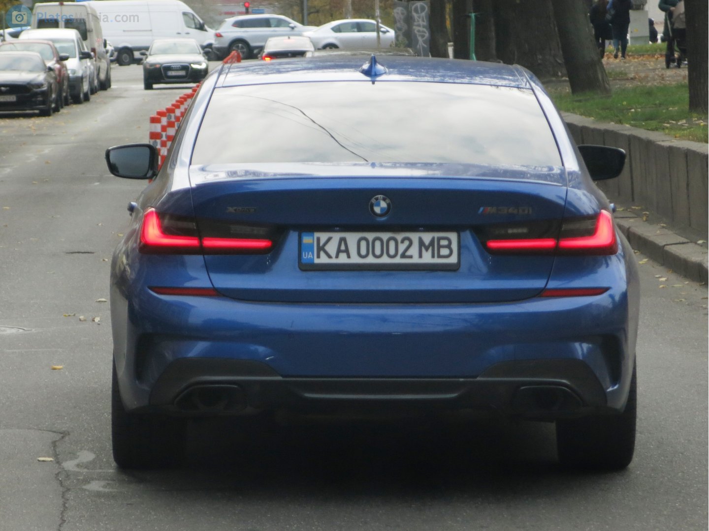 KA 0002 MB, BMW 3 Series 7th gen Sedan (G20/G28), 2019–2022