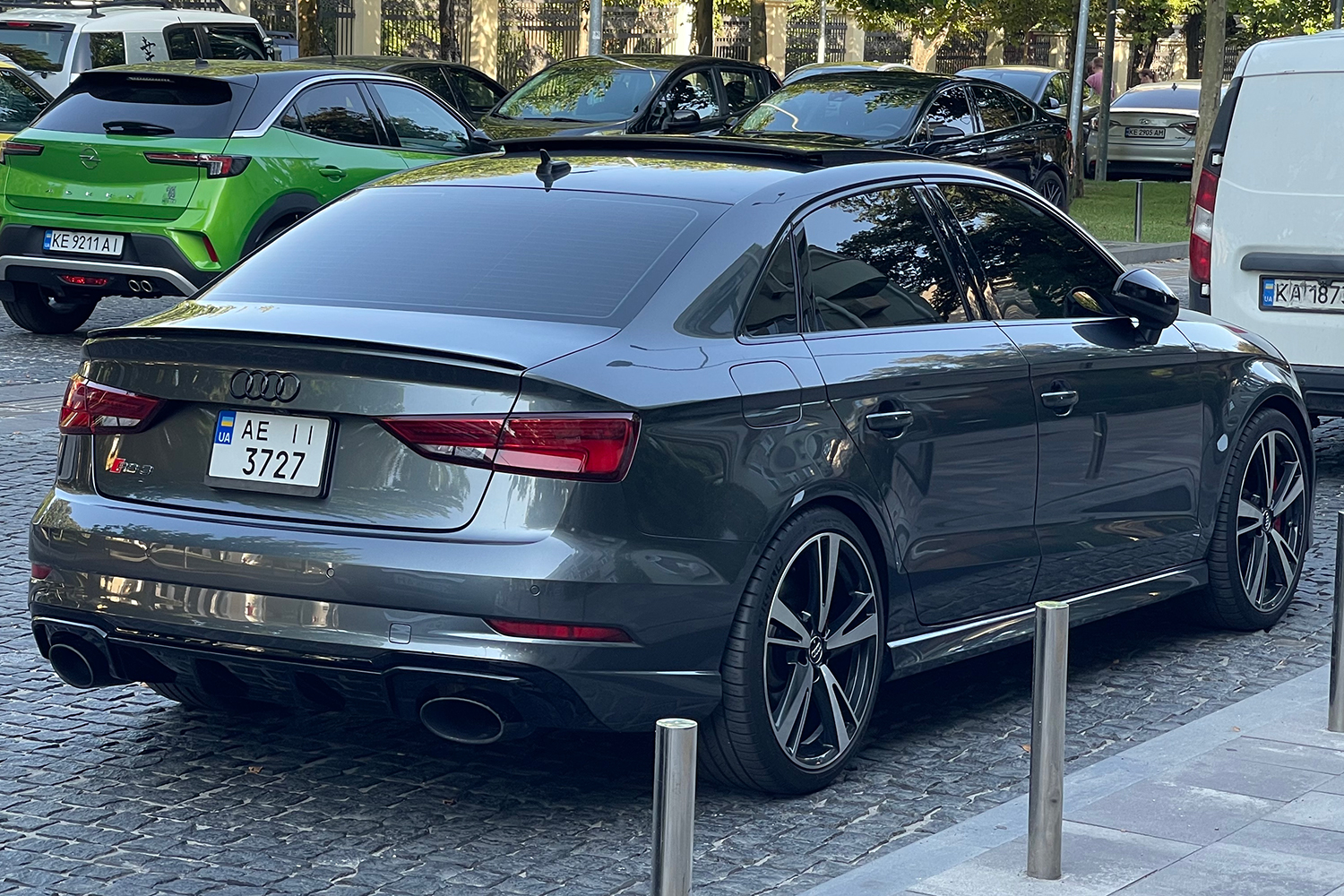 AE 3727 II, Audi RS3 3rd gen Sedan (8VS/8VM), facelift, 2017–2021