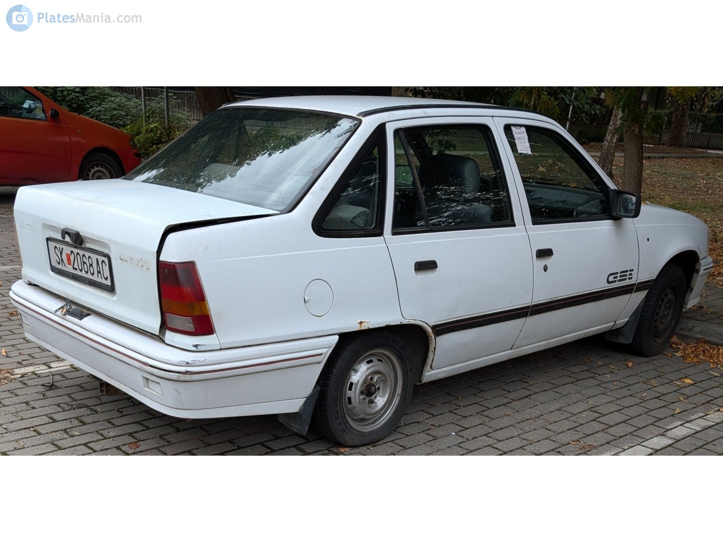 SK 2068 AC, Daewoo Racer 1st gen Sedan (T-body), 1986–1995