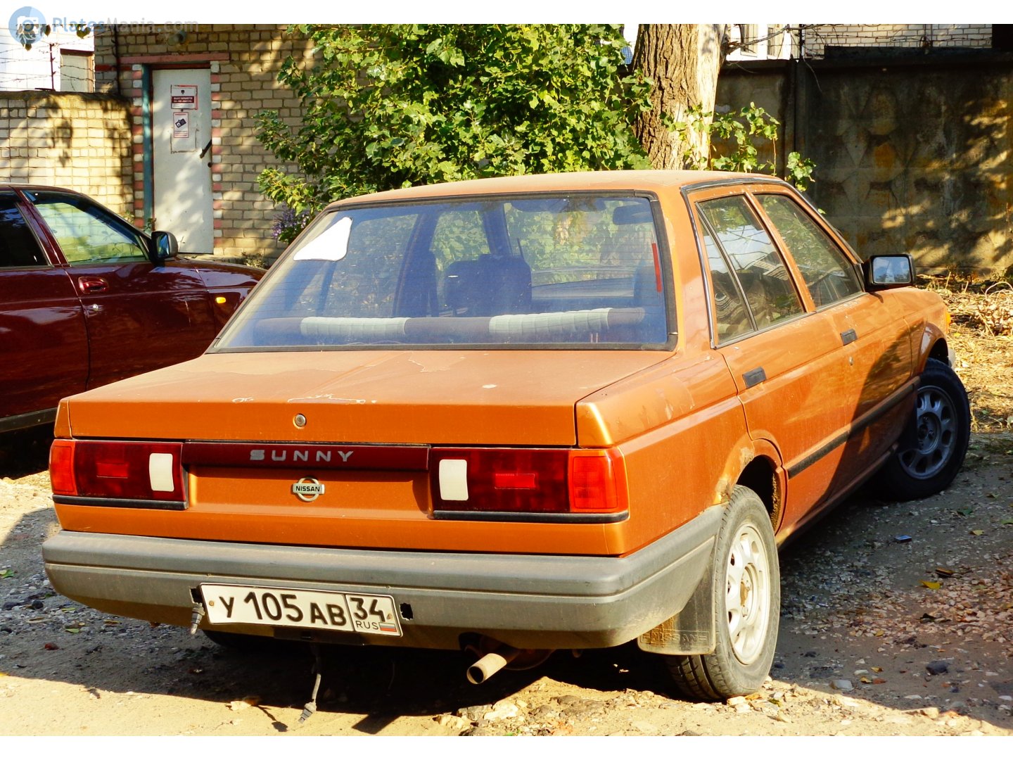 у 105 ав 34, Nissan Sunny 6th gen Sedan (B12), 1985–1990