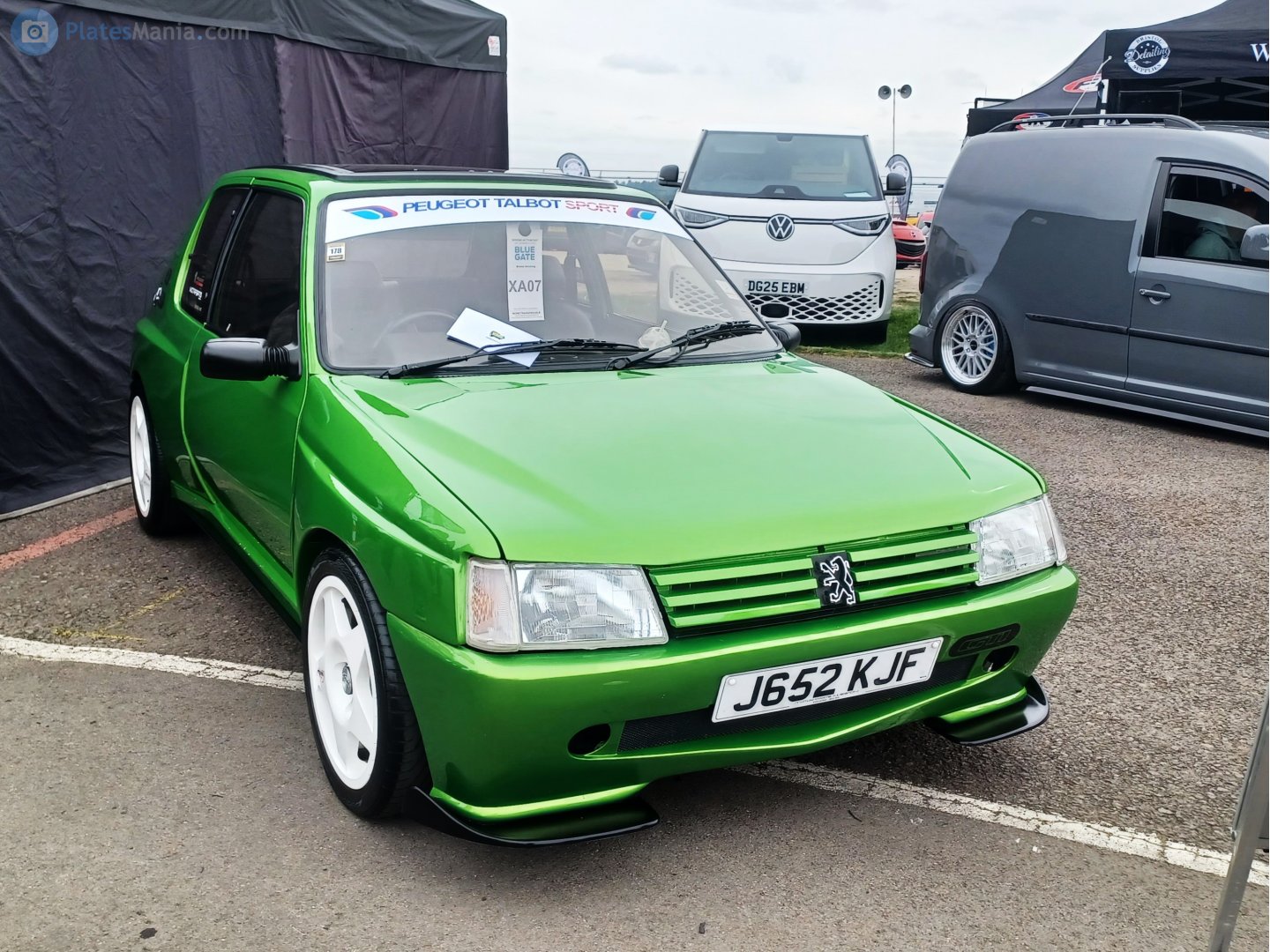 J652KJF, Peugeot 205 1st gen 3-door Hatch (20A/C), 1983–1998